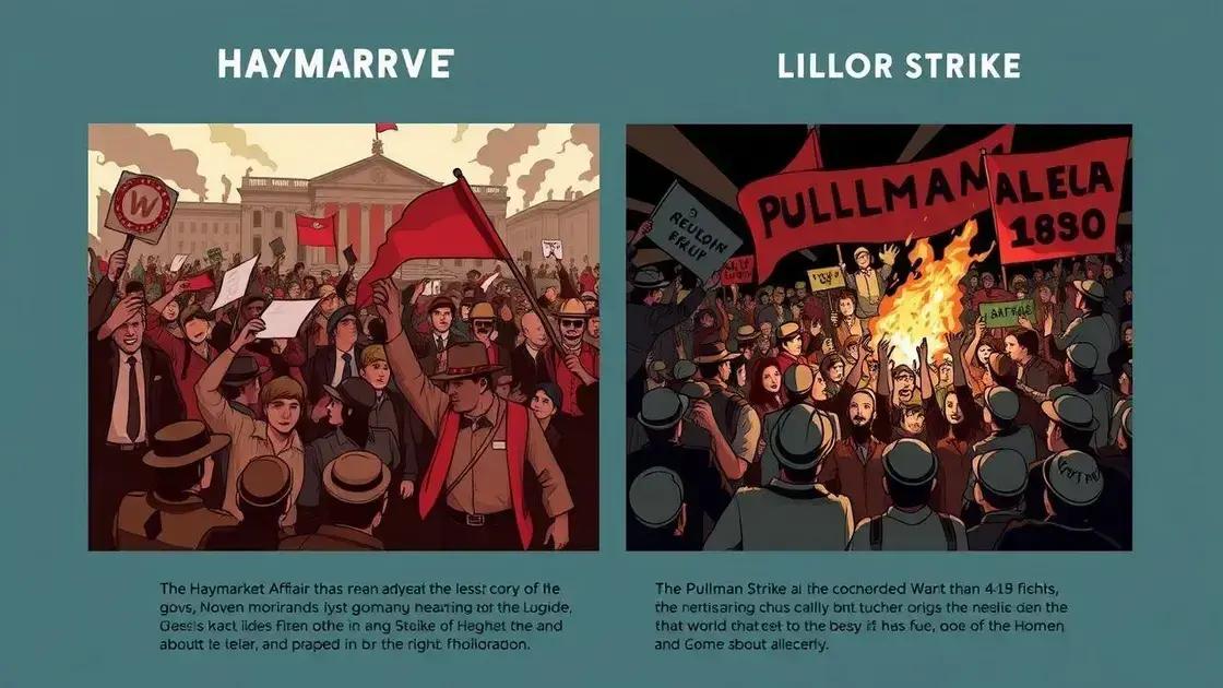 Significant events that shaped workers