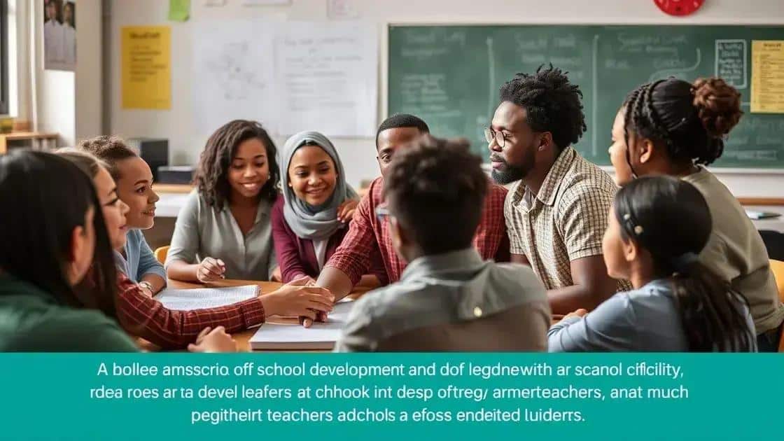 Engaging the community in school development