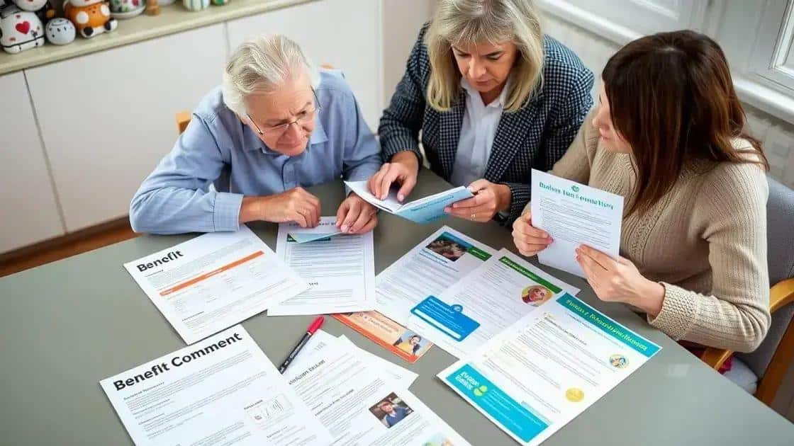 Different types of benefits available