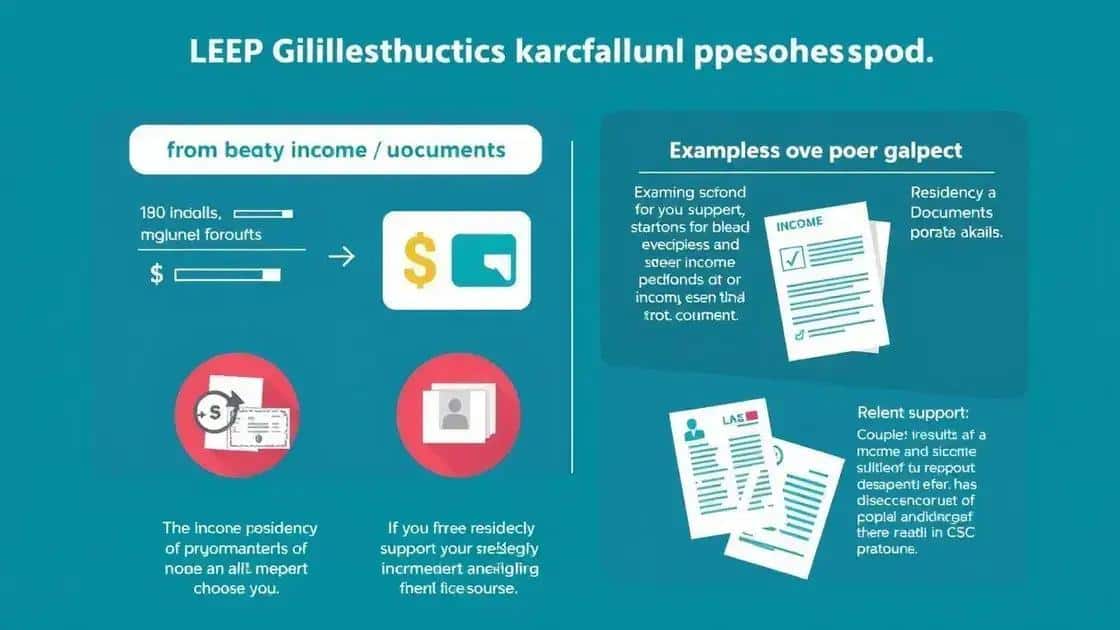 Eligibility criteria for income support