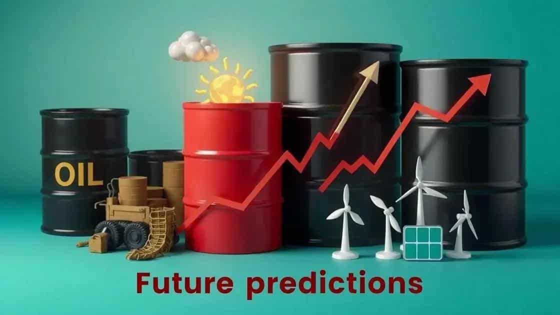 Future predictions for oil prices