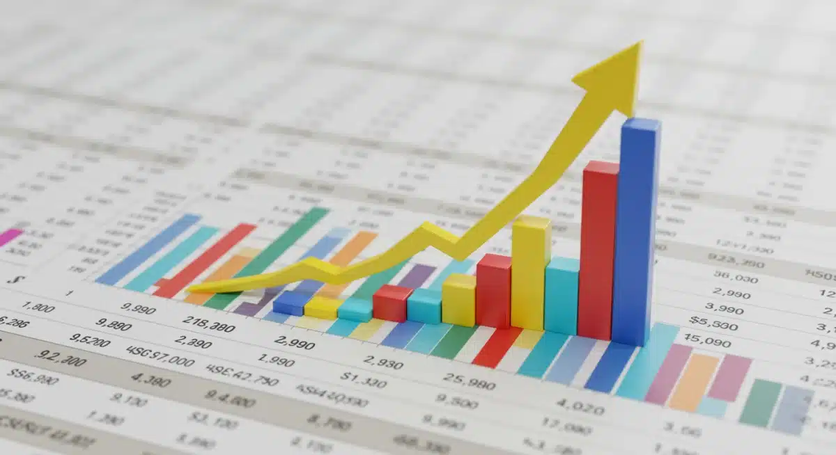 Financial spreadsheet showing income adjustments after COLA