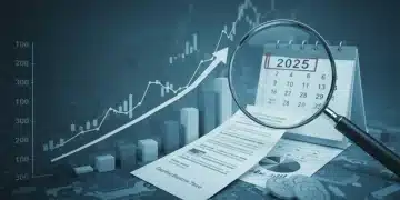 Illustration of 2025 capital gains tax thresholds impacting investor finances.