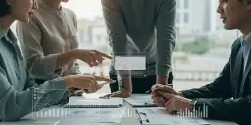 2025 Tax Changes: Practical Solutions for Small Businesses Small business owners reviewing 2025 tax code changes on a tablet