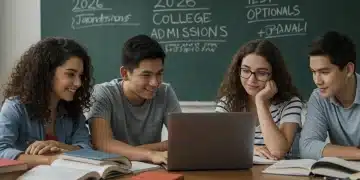Students preparing for 2026 college admissions amidst test changes