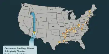 Federal funding pipeline illustrating aid distribution to underfunded school districts